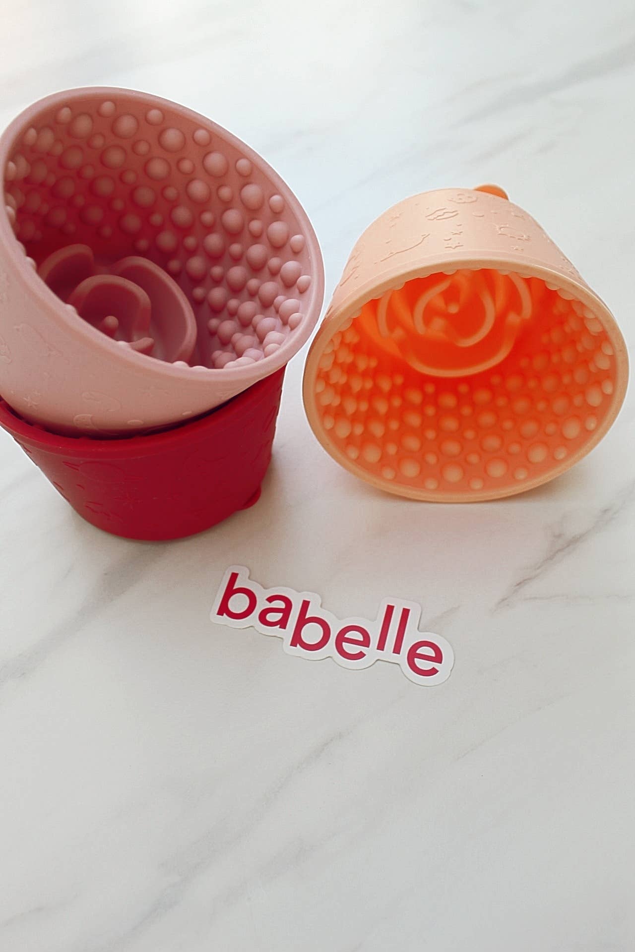 Schleckbowl - Swirlie - Pfirsich