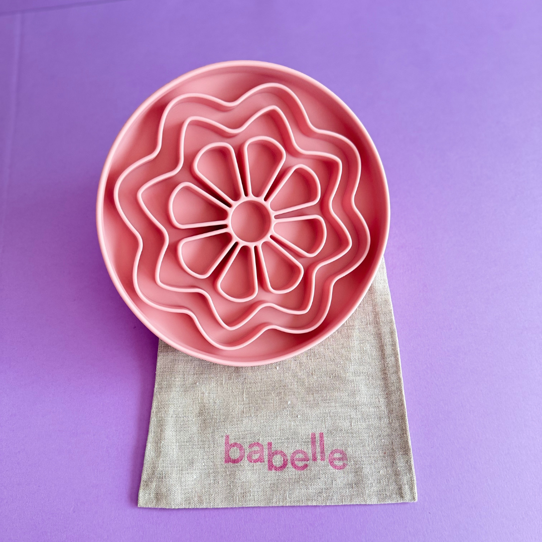 Schleckmatte - Petal – Altrosa
