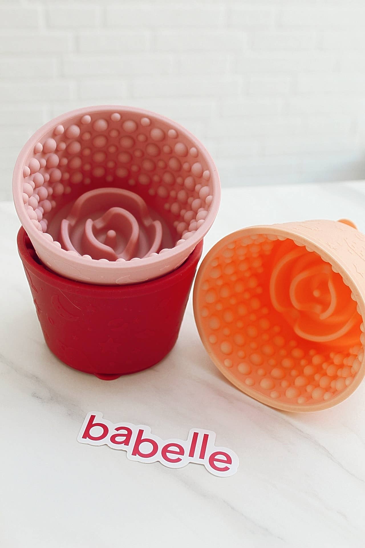 Schleckbowl - Swirlie - Pfirsich