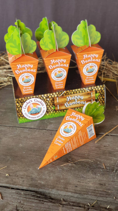 Happy Bonbons - Knusprige Leckerlis mit Pute & Sardinen für Hunde