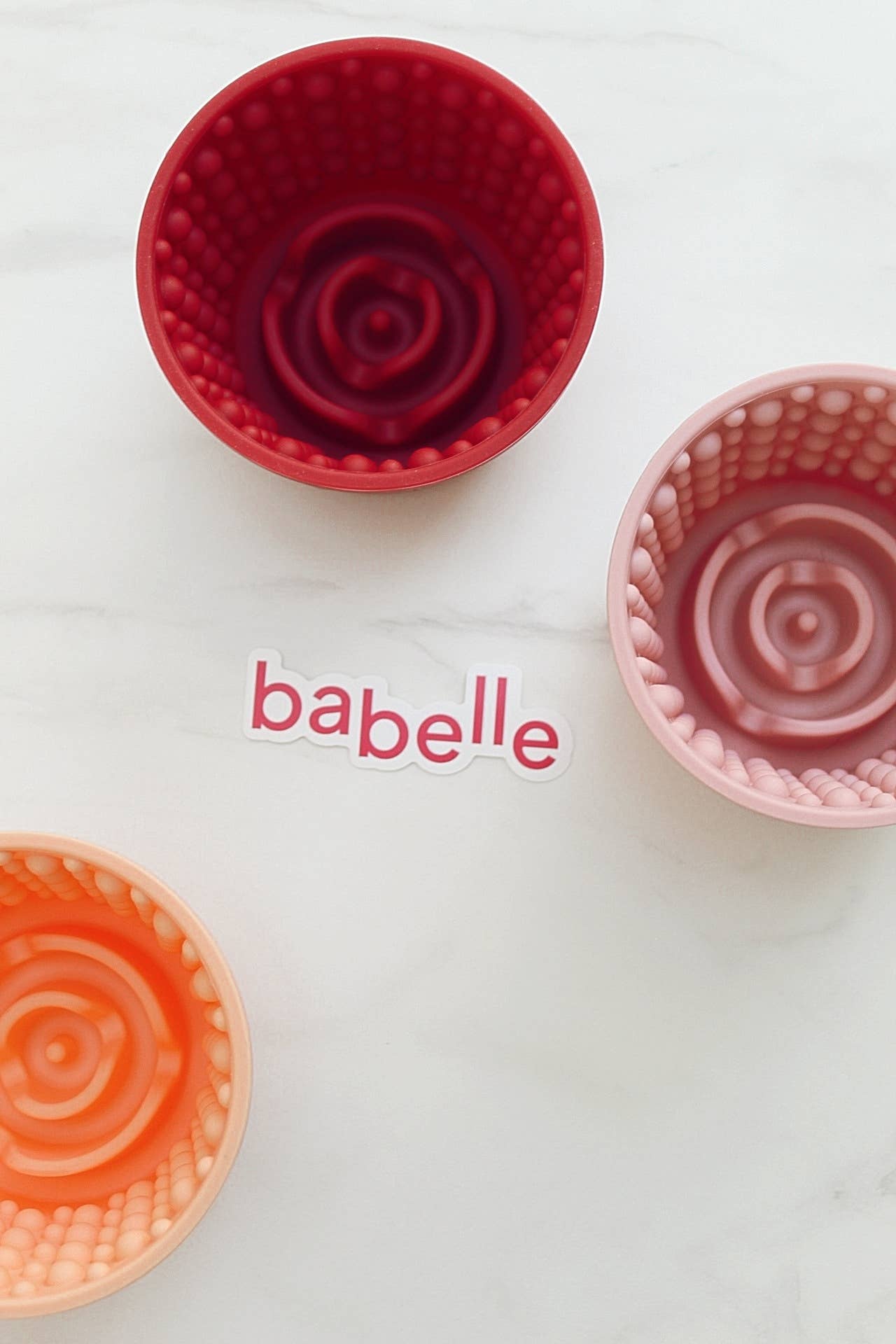 Schleckbowl - Swirlie - Burgunderrot