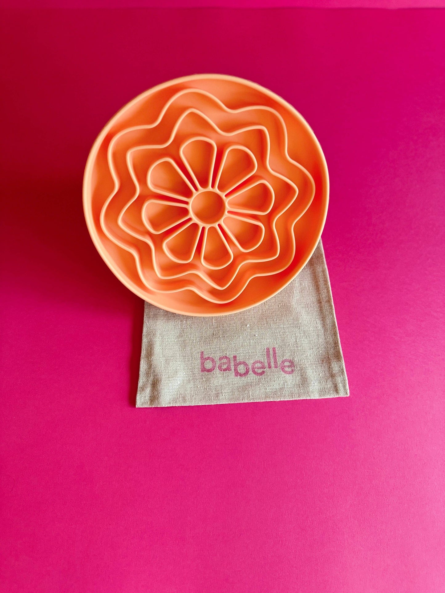 Schleckmatte - Petal – Pfirsich