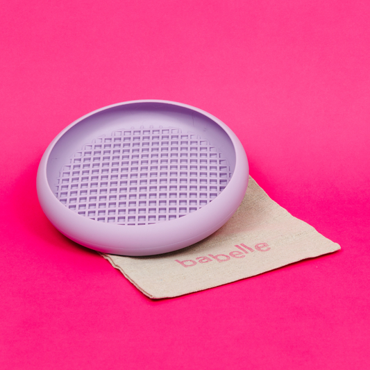 Lick Mat - Circle - Lilac