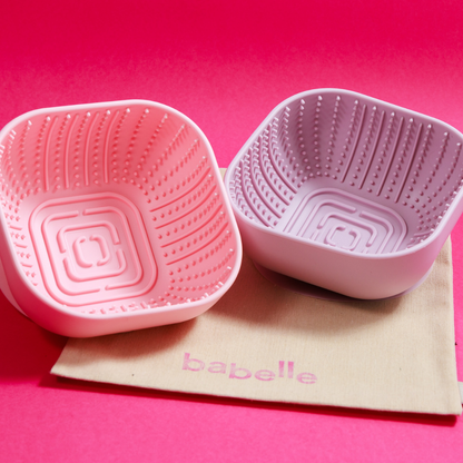 Schleckbowl - Cube pink