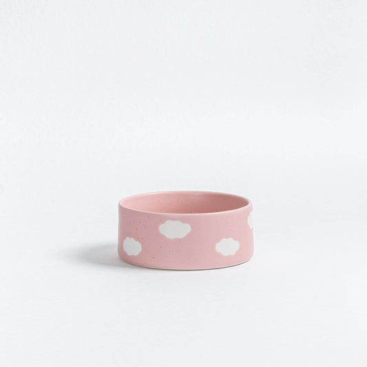 Cloud Stoneware Bowl - 16.5 cm, pink