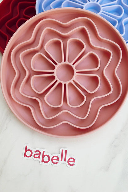 Schleckmatte - Petal – Altrosa