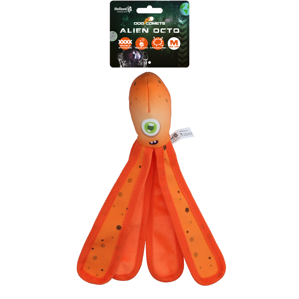Dog Comets - Alien Octo Orange M