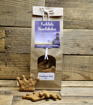 Kuddels Hundekekse - Kombüsen Gold 70g