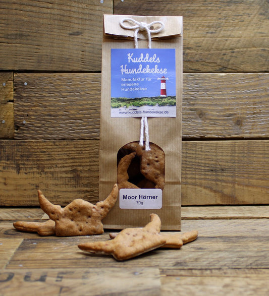 Kuddel's Dog Treats "Moor Horns"