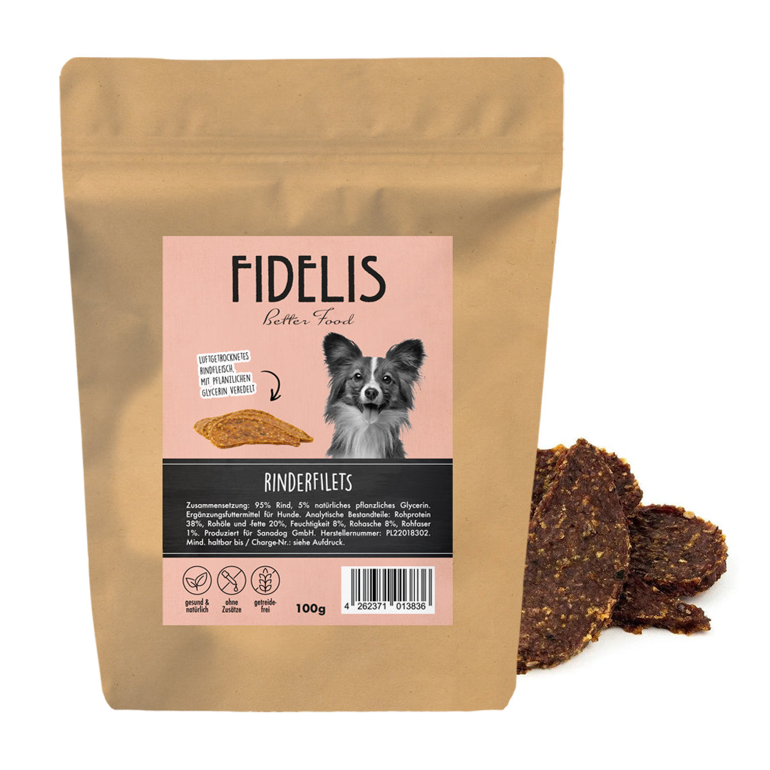 Fidelis Filets Rind 100g