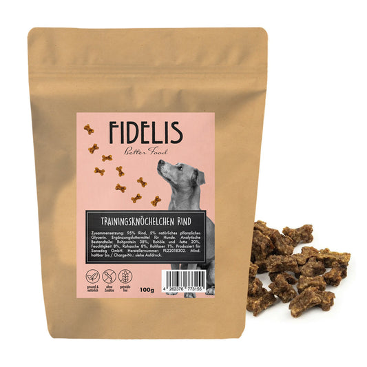 Fidelis Training Treats Beef 100g