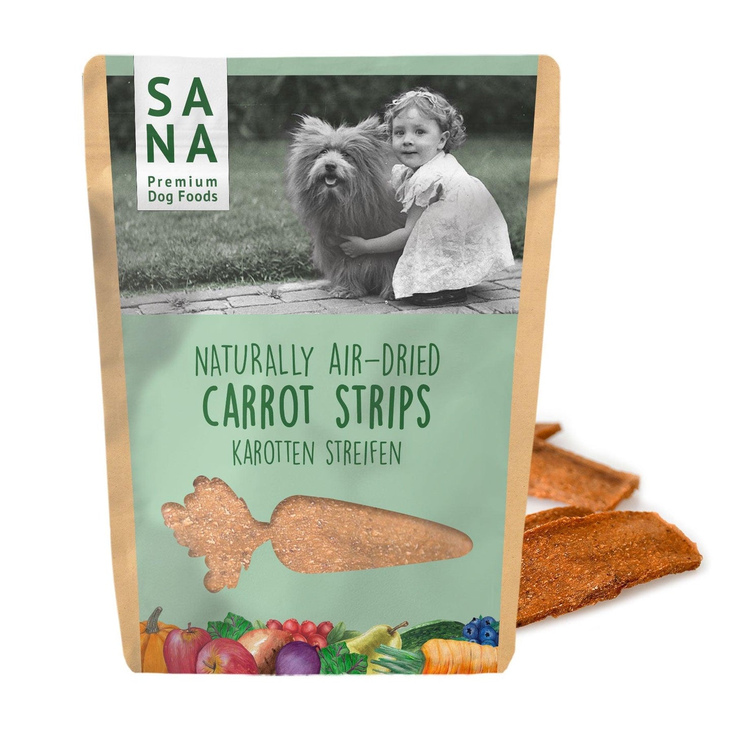 Sanadog Karottenstreifen 100g